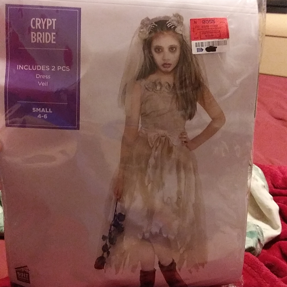 Girl Crypt Bride Costume